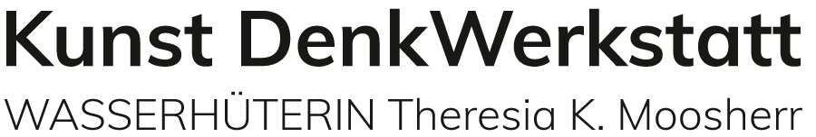 Logo Denk KunstWerkstatt – Wasserhüterin Theresia K Moosherr